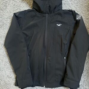 Hollister Co Women’s Black Waterproof jacket